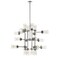 Z-Lite Calliope 20 Light Pendant, Polished Nickel & Clear 617-20PN - alternate 7